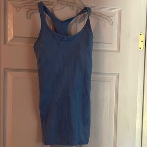 Lululemon Athletica Blue Ebb to Street Tank Top